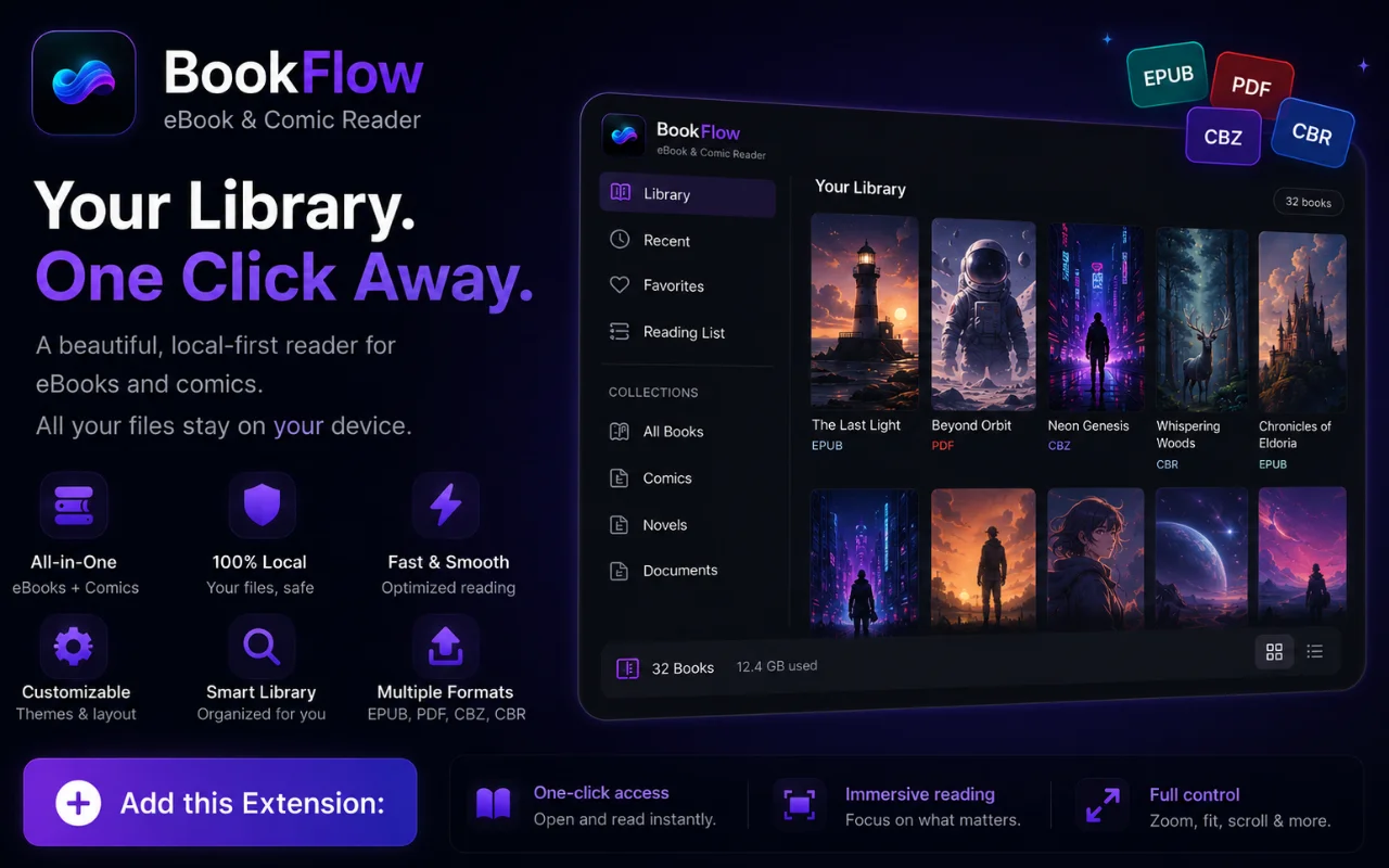 BookFlow Extension Interface