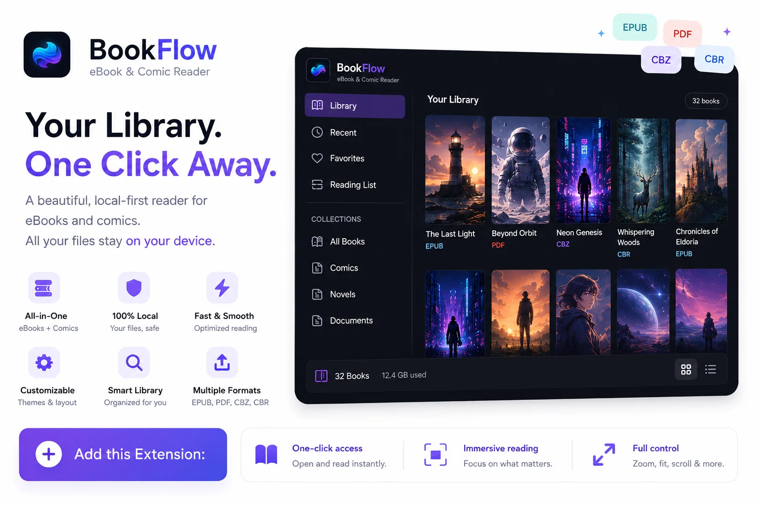 BookFlow Light Dashboard