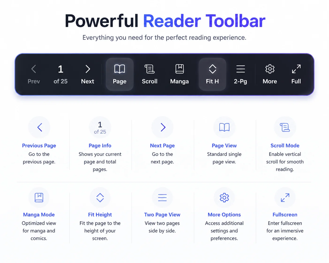 BookFlow Library Grid Light